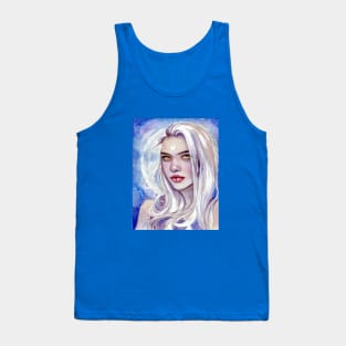 Fantasy moon girl Tank Top